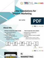 Keynote 1 - Setting The Foundations For Marketing Tourism Destinations