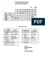 Jadual Waktu 1omega 2021