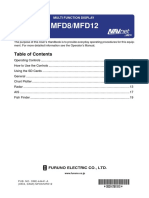 MFD8. MFD12 User's Handbook