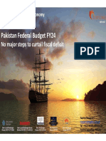 Pakistan Federal Budget FY24 - No Major Steps To Curtail Fiscal Deficit