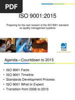 ASQ ISO9001 - 2015-Presentation101414