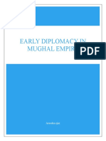 Early diplomacy in Mughal empire- Areesha Ejaz