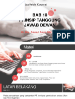 Bab 10 - Prinsip Tanggung Jawab Dewan