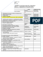 PROIECTE XIIIA 2022-2023 Predate Cu Indrumator