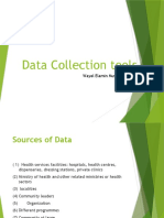 Data Collection Tools