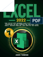 Excel 2022 by Joseph Thompson