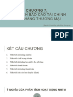 Chương 7 - Phân Tích Báo Cáo Tài Chính NHTM