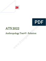 Forum Anthro OPT 2022 Test 5