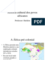 História cultural dos povos africanos e sua influência no Brasil