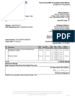 Tax Invoice/Bill of Supply/Cash Memo: (Original For Recipient)