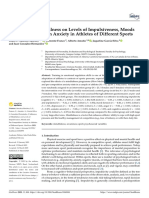 Influence of Mindfulness On Levels of Impulsiveness, Moods and Pre-Competition Anxiety in Athletes of Different Sports