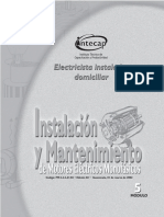 Módulo 05. Instalación y Mantenimiento de Motores Eléctricos Monofásicos (INTECAP 2002 Guatemala)