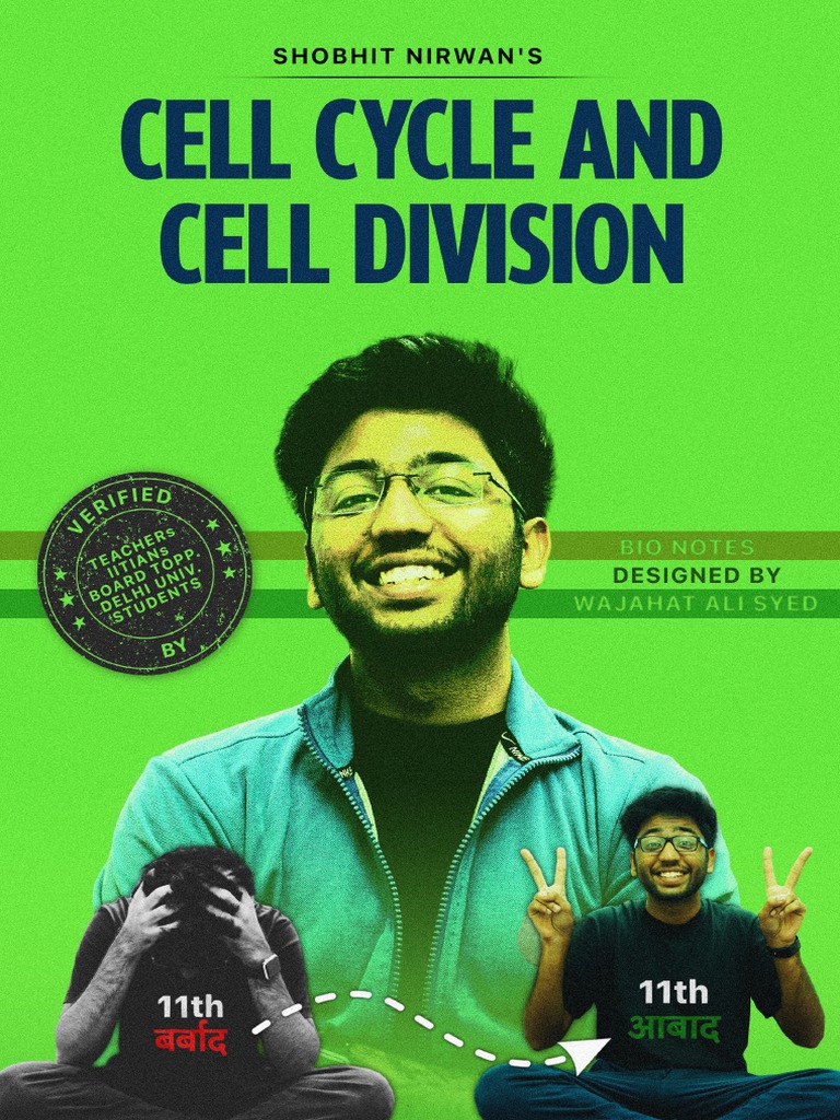 Cell cycle and cell division shobhit nirwan pdf