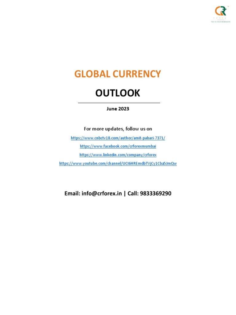 Global Currency Outlook For June PDF