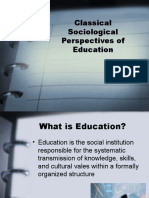 Sociological Perspectives of Education (IGCSE)