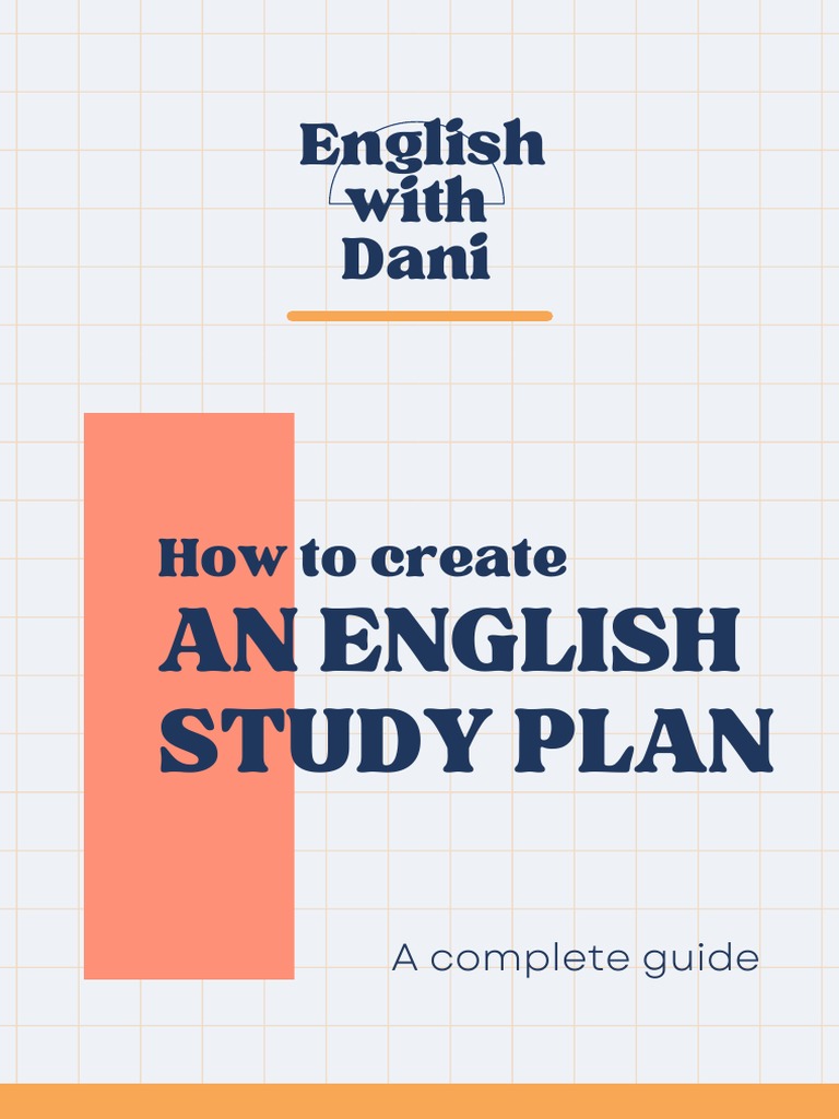 Seven-Day English Study Plan Guide | PDF