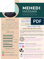 Digital Marketing CV Resume