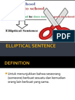 Elliptical Sentence