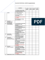 RUBRIK PENILAIAN  PROPOSAL SKRIPSI