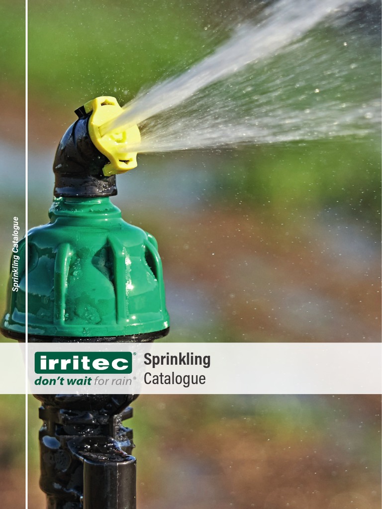 Irritec Sprinkling Catalogue | PDF | Irrigation