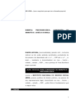 1.01- Pet. Inicial - Concessão de Auxílio-doença - Modelo Genérico Para Incapacidade Temporária