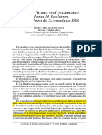 Aspectos Fiscales en El Pensamiento de Buchanan Mónica Melle