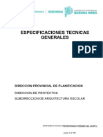 Especificaciones Tecnicas Generales DPP