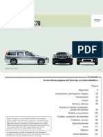 (TM) Volvo Manual de Propietario Volvo v70 v70r Xc70 2005