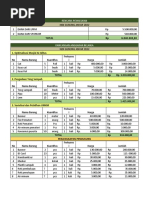 Rincian Anggaran Kegiatan KKN | PDF