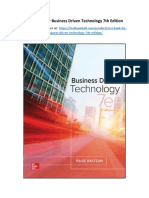 Test Bank For Business Driven Technology 7th Edition