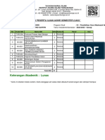 Kartu Ujian Akhir Semester Iai Yasnibungo