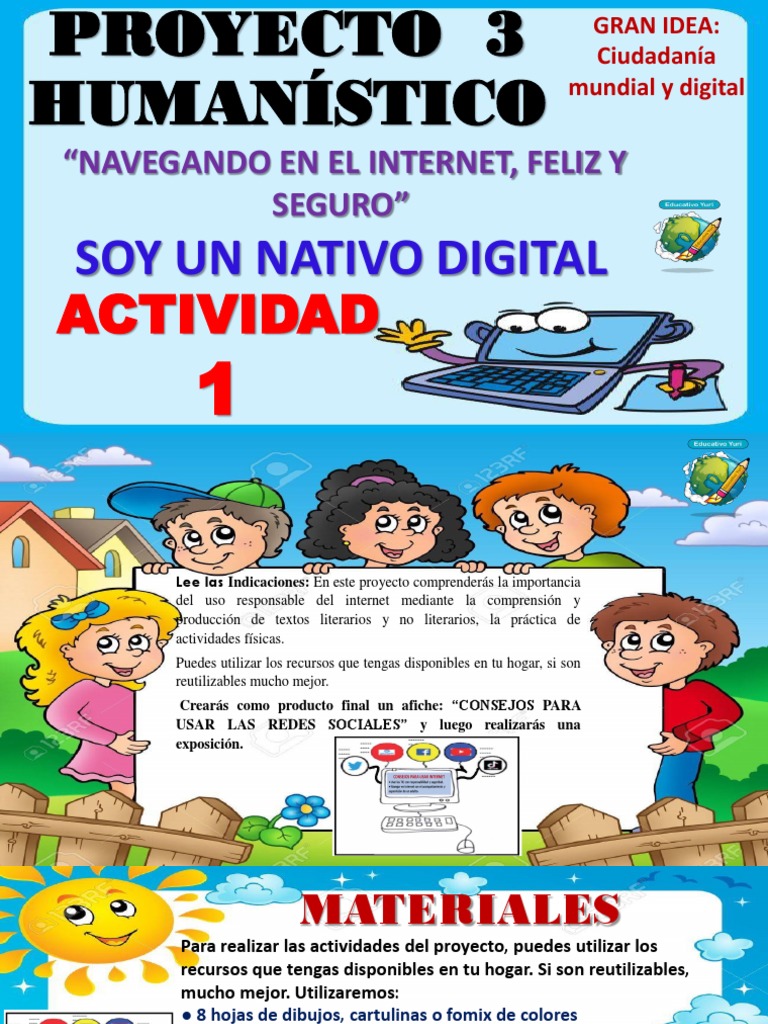 Uso Seguro de Internet para Niños | PDF | Servicio de redes sociales ...