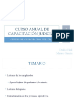 Curso Anual de Capacitación Judicial 2023 - Gestión Judicial - Proceso Ejecutivo - Decretos
