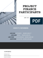 Project Finance Participants Group 2
