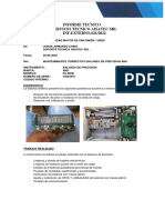 Informe Tecnico Balanza de Precision and