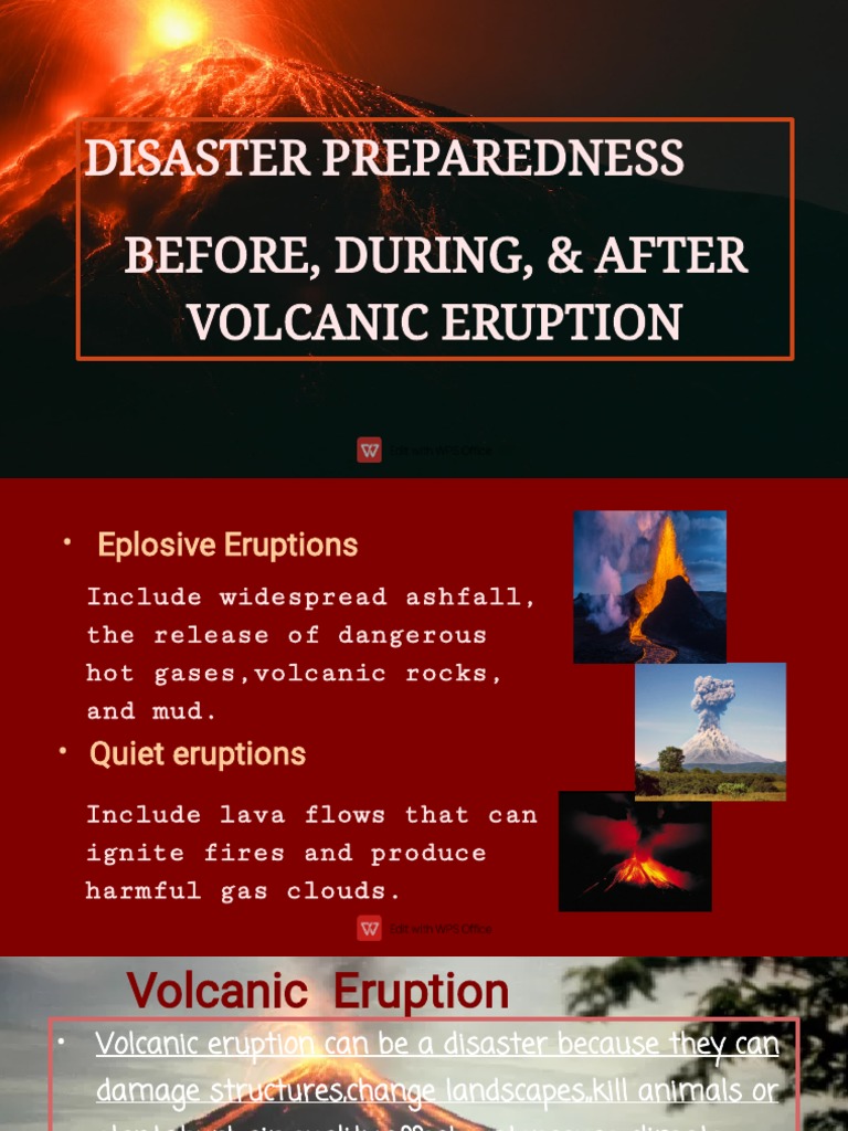 Volcanic Eruption Preparedness Wps Office Pdf