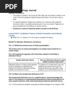 9.06&9.01social Psychology Journal