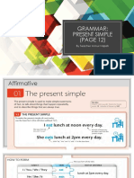 Grammar Present Simple