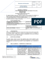 Informe Pedagógico Quimestre 2 Melany