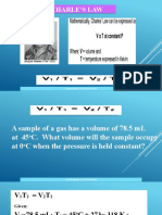 Science 4th Quarter Gas Law 