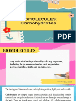 Science 4th Quarter Biomolecules