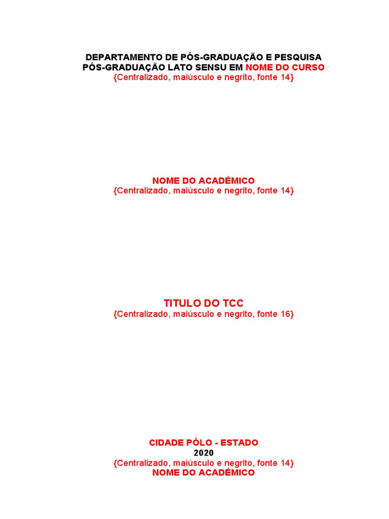 Modelo de Estrutural de Um Artigo | PDF | Caixa alta e caixa baixa ...