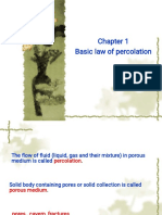 Basic Law of Percolation