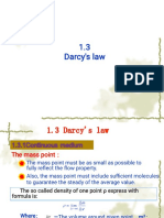 1.3 Darcy's Law