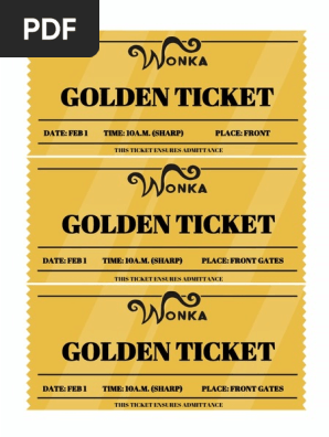 t t 7057a Role Play Golden Tickets to Support Teaching on Willy Wonkas Chocolate Factory Editable Version Ver 1