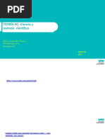 Teoría N1 La Ciencia y El Método Científico 2023