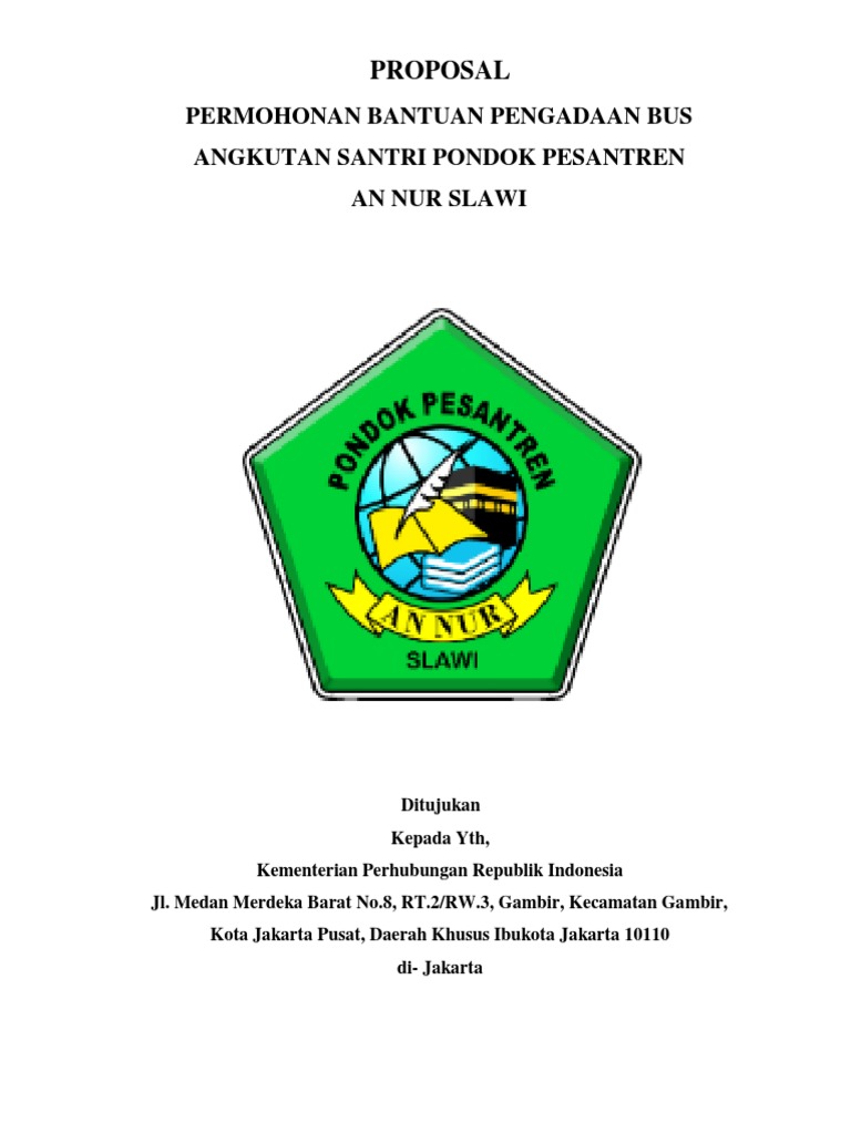 Proposal Pengajuan Pengadaan Bus Pariwisata untuk Meningkatkan Kualitas Layanan dan Pendapatan [Nama Perusahaan/Instansi]