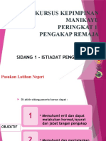 Sidang 1 - Istiadat Pengakap