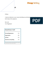 Chegg Grading Resume Sample 2