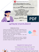 Informe Psicológico